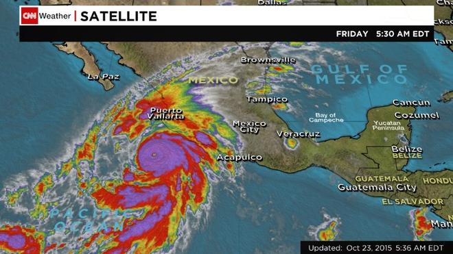 CNN Hurricane Patricia © CNN